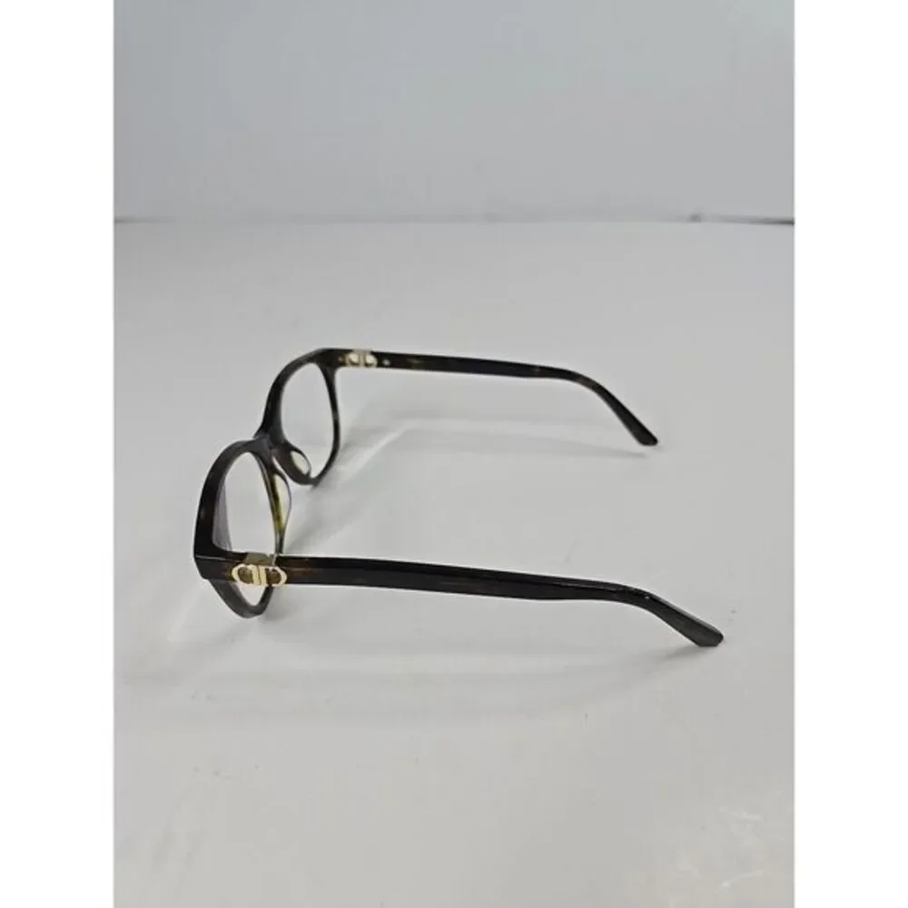 $390 DIOR 30Montaigne Mini SI Brown Rectangular Eyeglasses 50 18‎ 135 W A 4 1.1